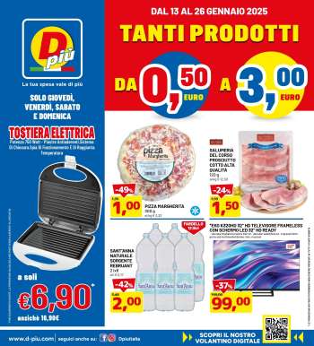 Volantino Dpiù - 13/1/2025 - 26/1/2025.