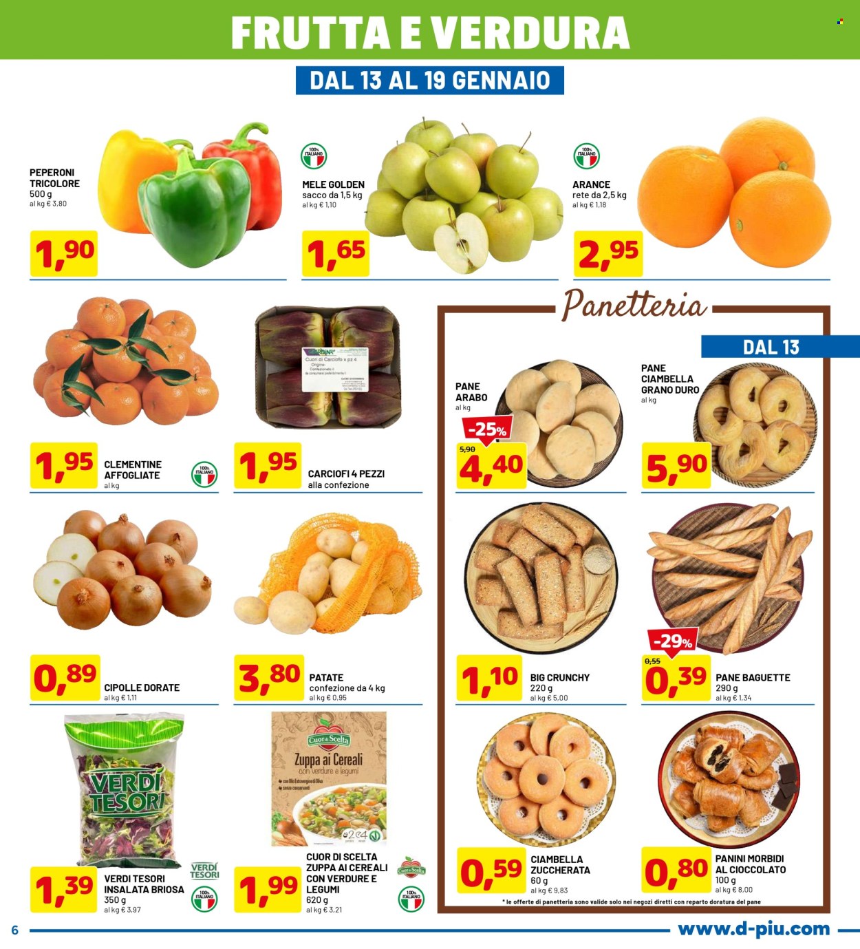 Volantino Dpiù - 13/1/2025 - 26/1/2025. Pagina 6