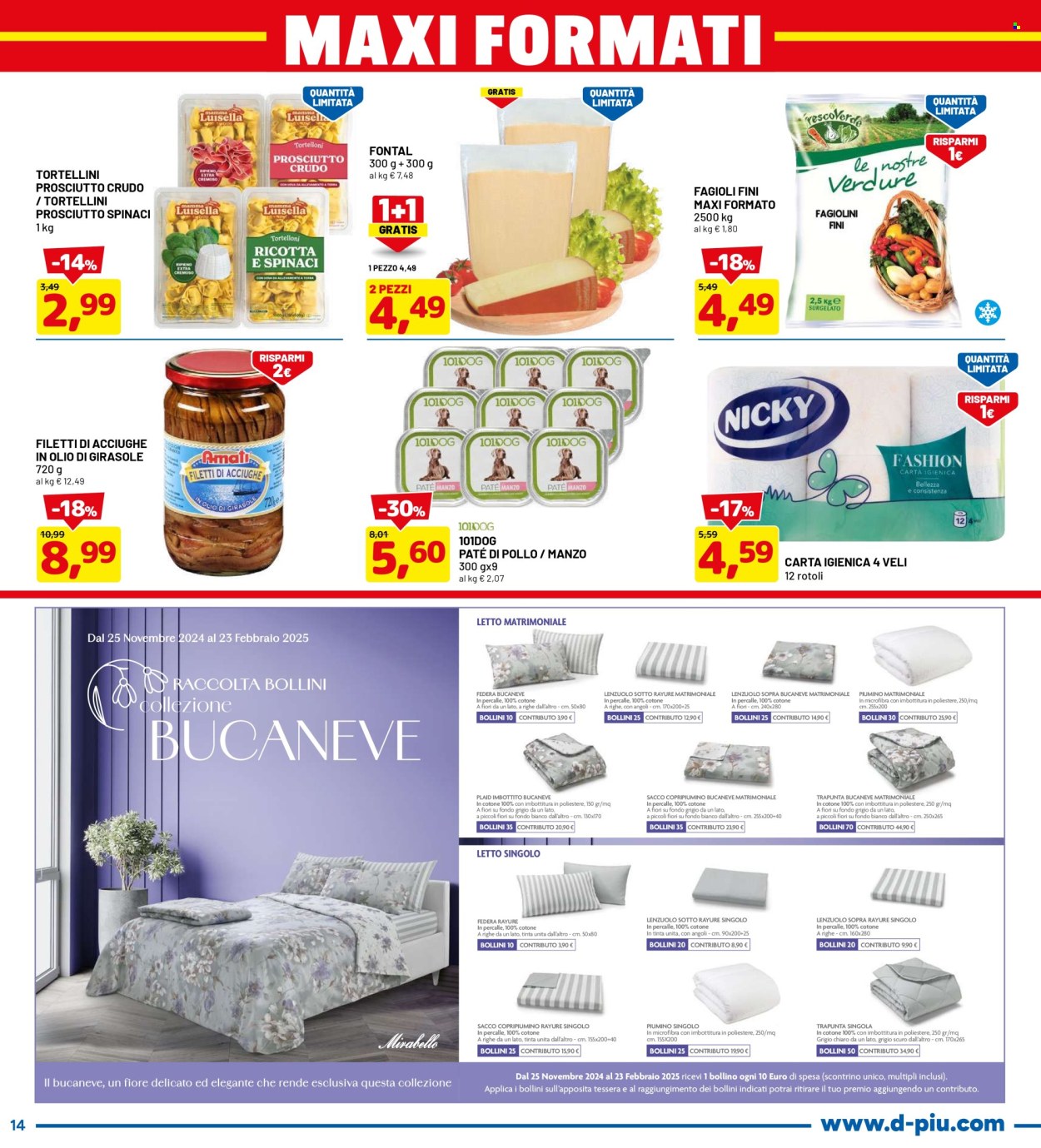 Volantino Dpiù - 13/1/2025 - 26/1/2025. Pagina 14