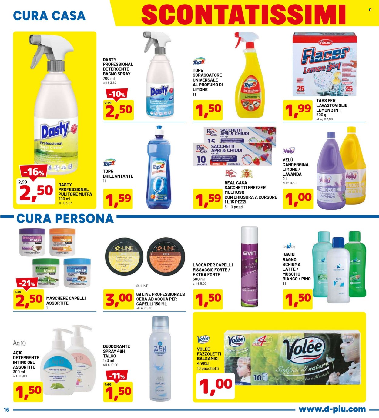 Volantino Dpiù - 13/1/2025 - 26/1/2025. Pagina 16