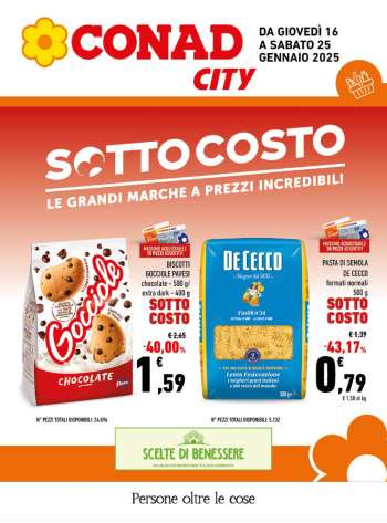Volantino Conad - 16/1/2025 - 25/1/2025.