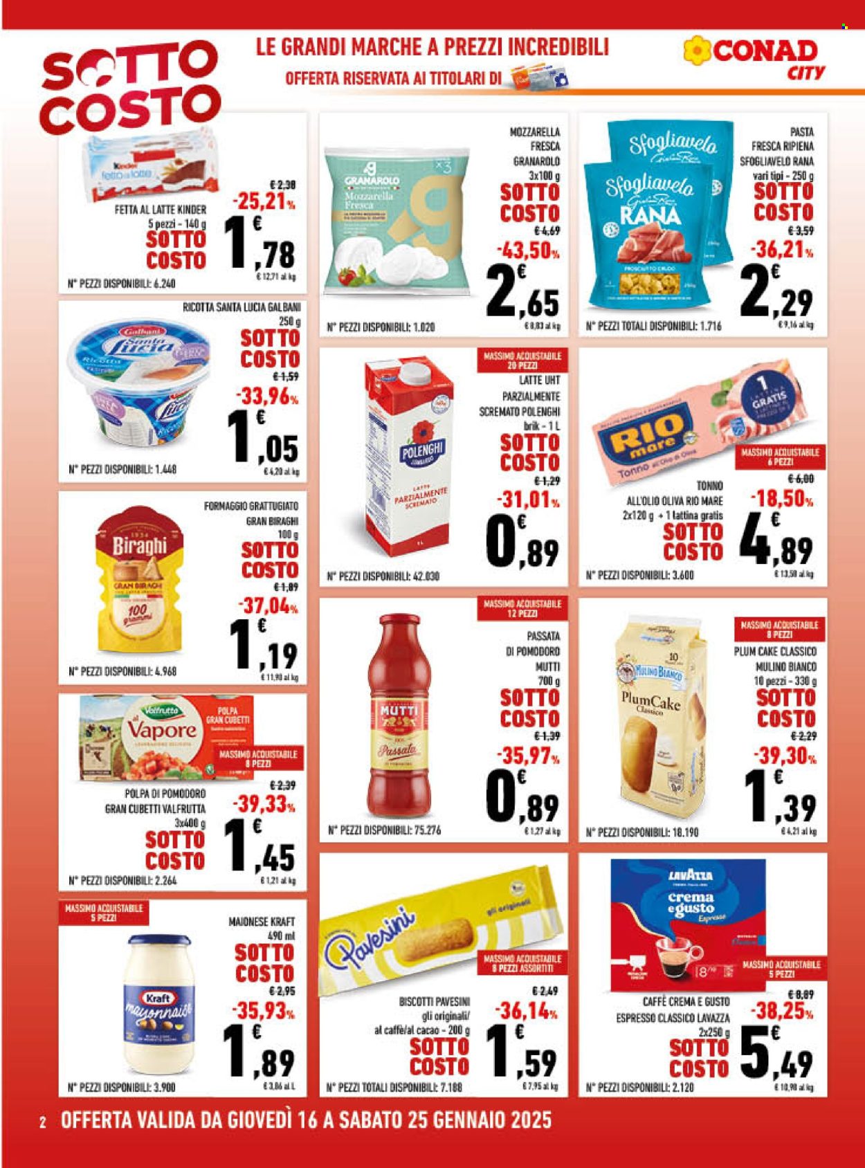 Volantino Conad - 16/1/2025 - 25/1/2025. Pagina 2