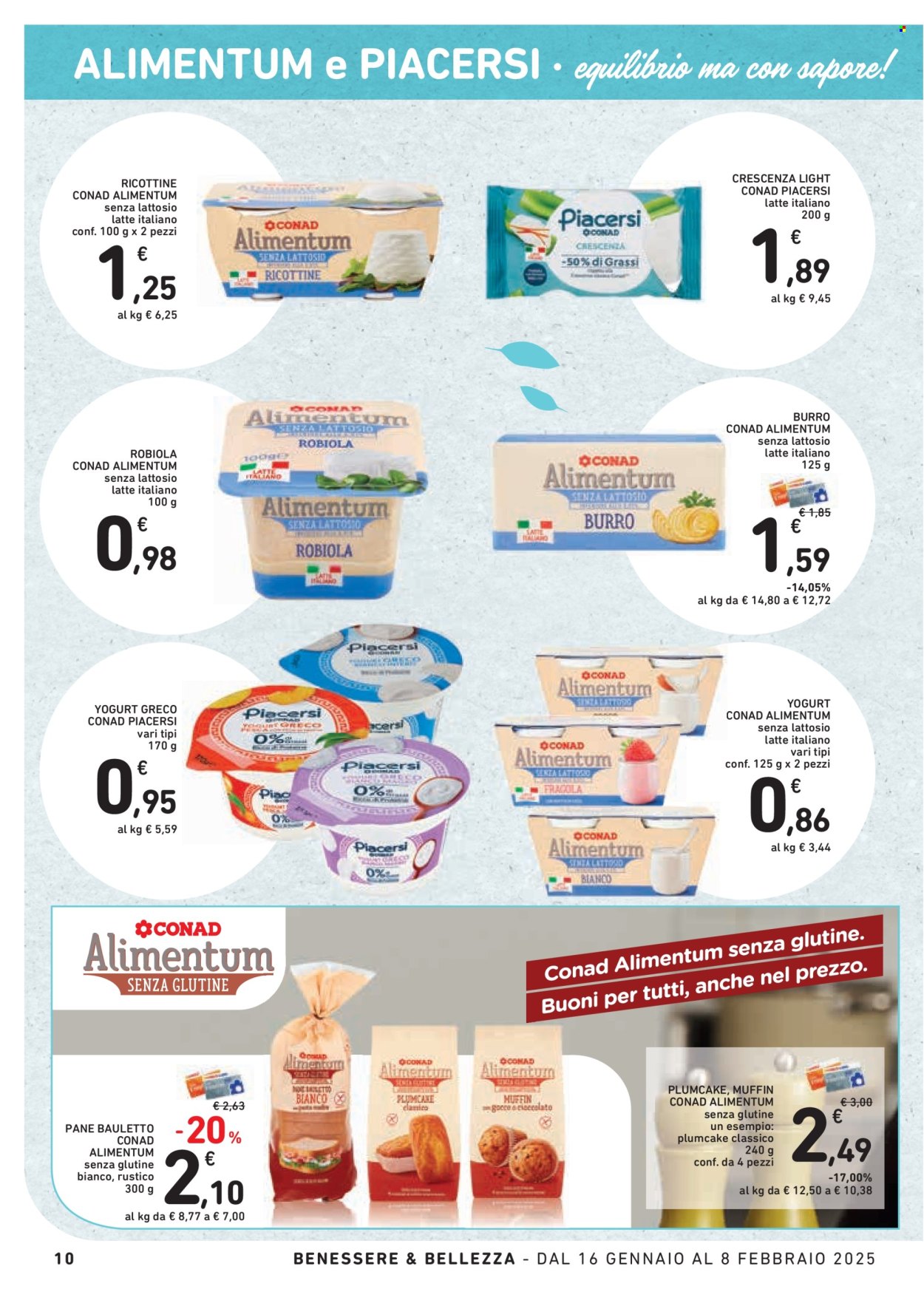 Leták Conad - 16.1.2025 - 8.2.2025. Strana 10