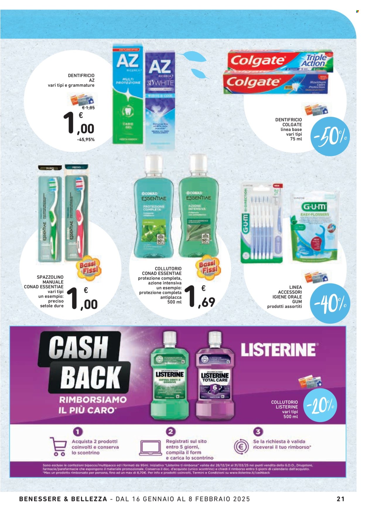 Leták Conad - 16.1.2025 - 8.2.2025. Strana 21