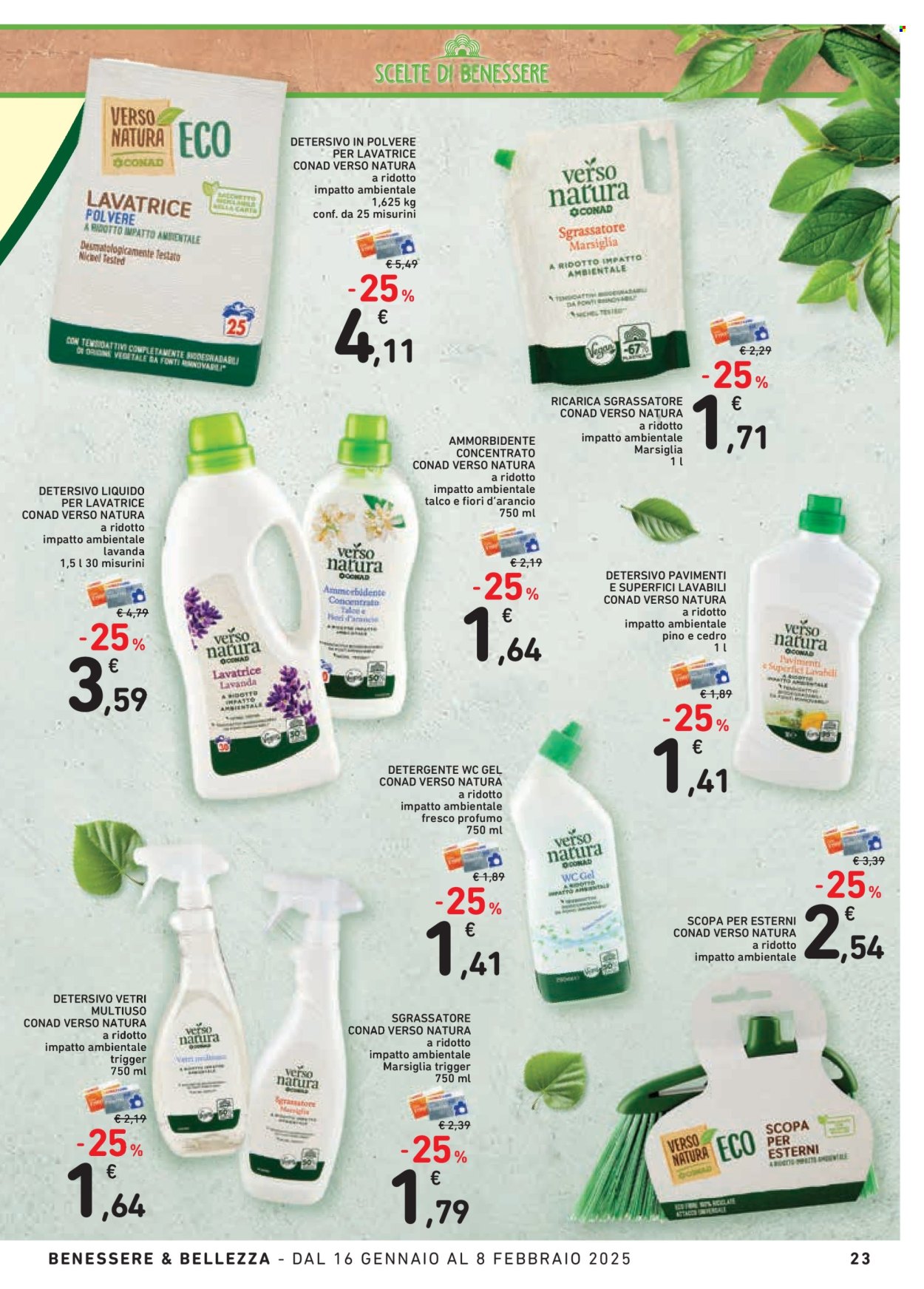 Leták Conad - 16.1.2025 - 8.2.2025. Strana 23