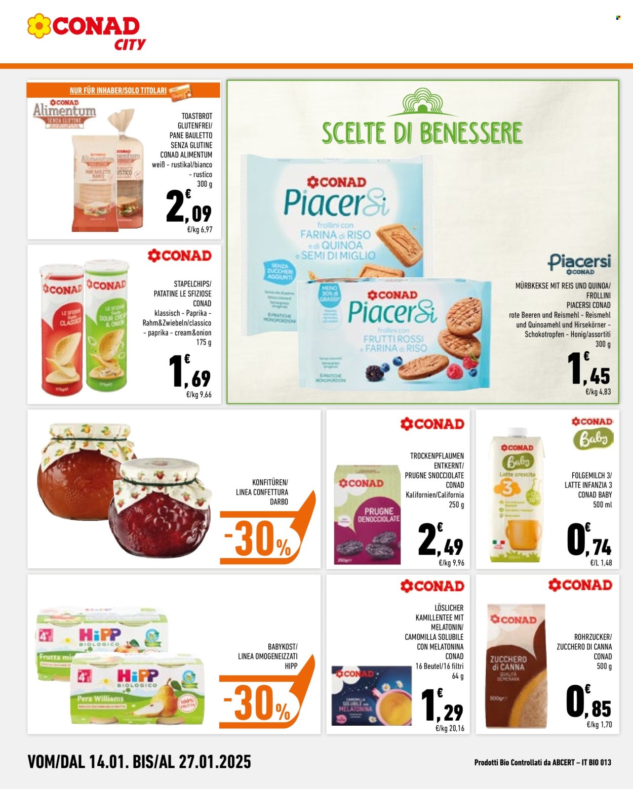 Volantino Conad City - 14/1/2025 - 27/1/2025. Pagina 16