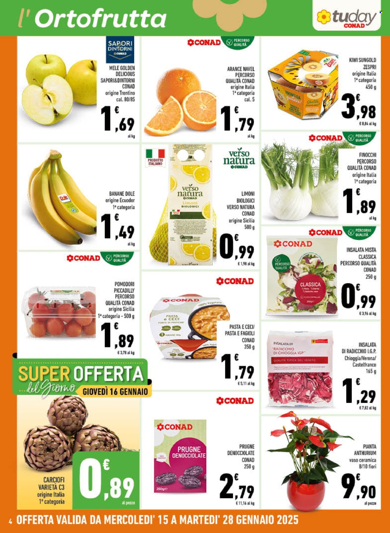 Volantino TuDay Conad - 15/1/2025 - 28/1/2025. Pagina 4