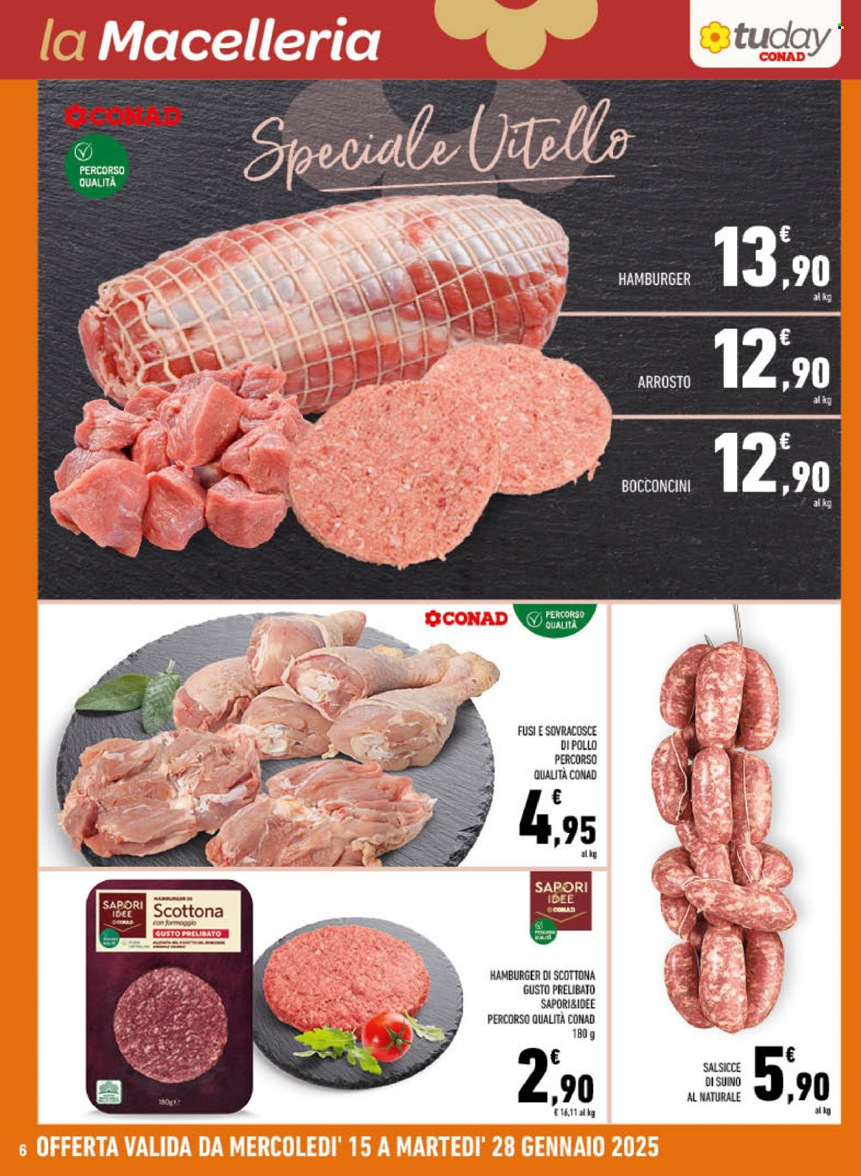 Volantino TuDay Conad - 15/1/2025 - 28/1/2025. Pagina 6
