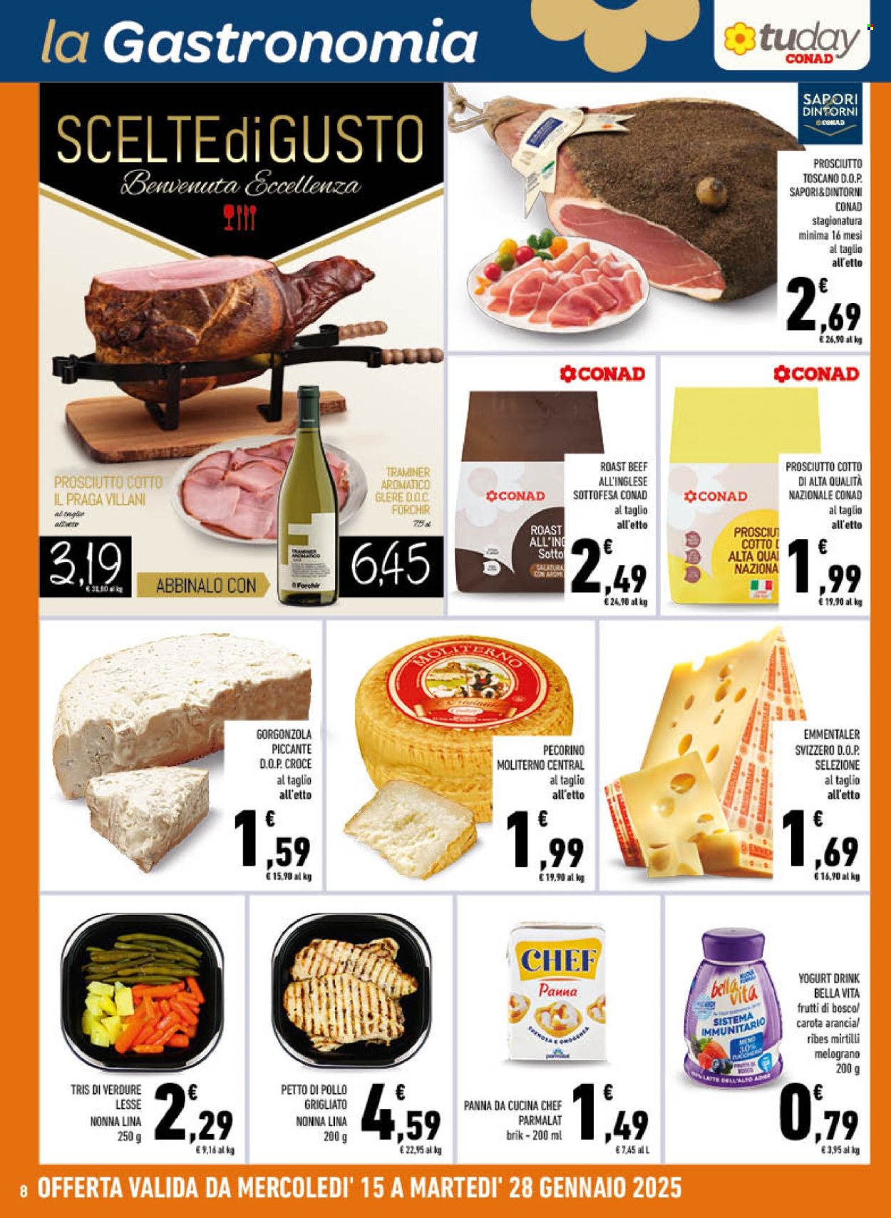 Volantino TuDay Conad - 15/1/2025 - 28/1/2025. Pagina 8