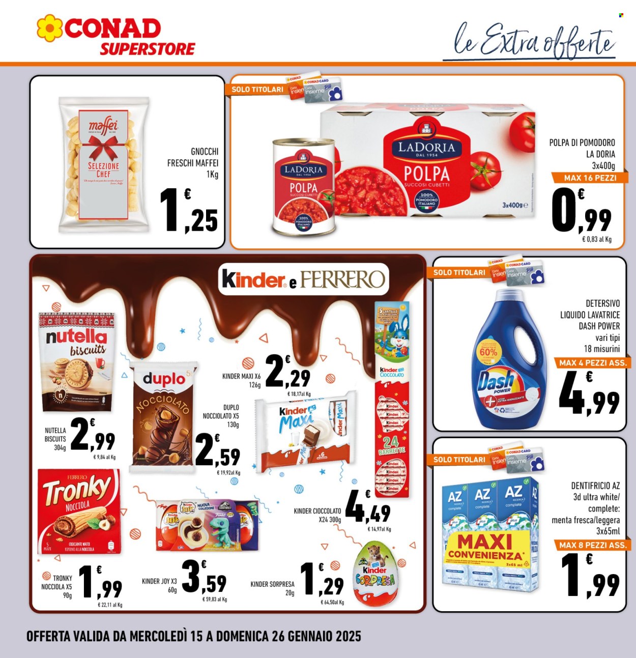 Volantino Conad Superstore - 15/1/2025 - 26/1/2025. Pagina 2