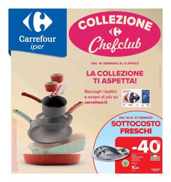 Volantino Carrefour - 16/1/2025 - 27/1/2025.