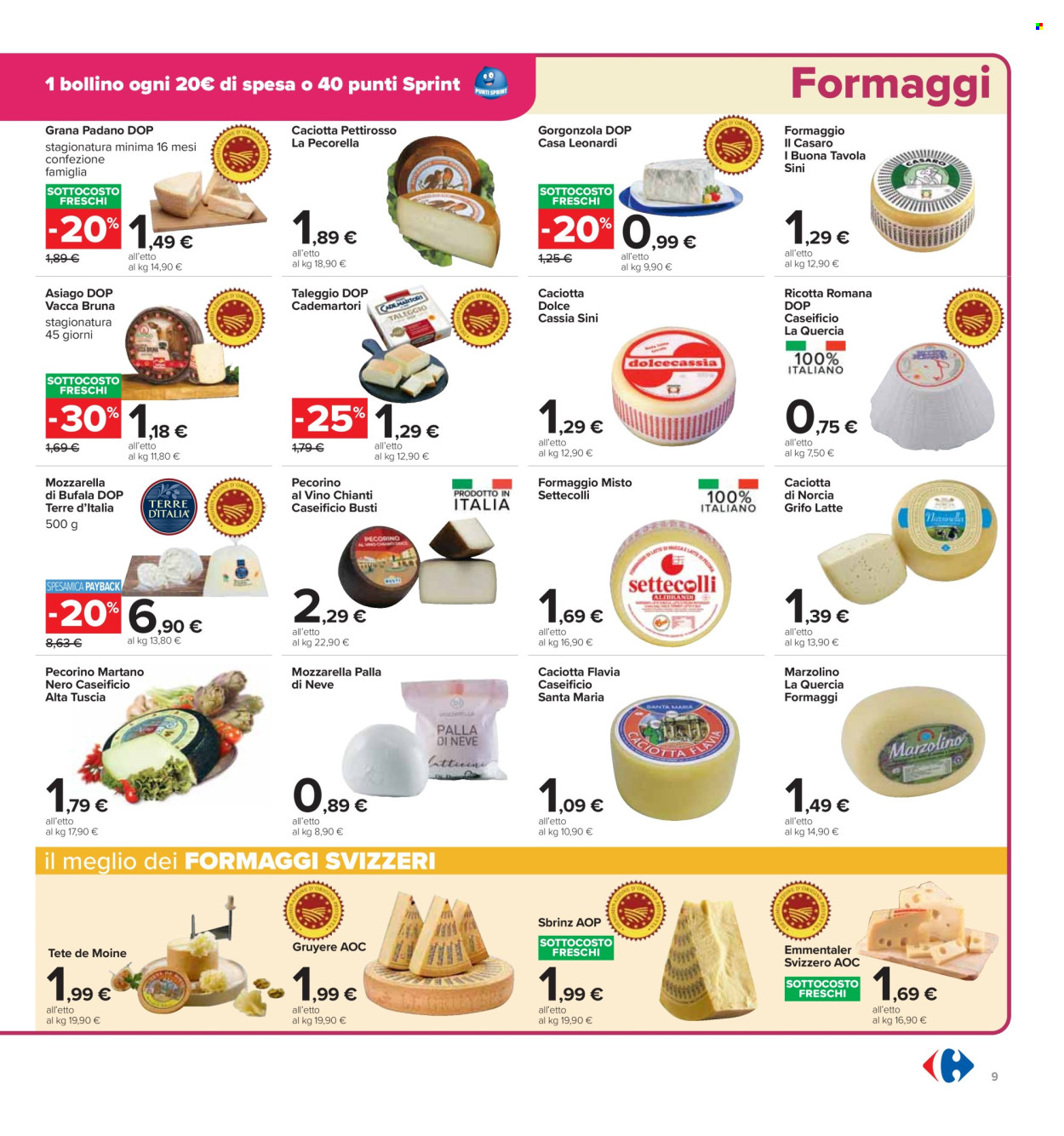 Volantino Carrefour - 16/1/2025 - 27/1/2025. Pagina 9