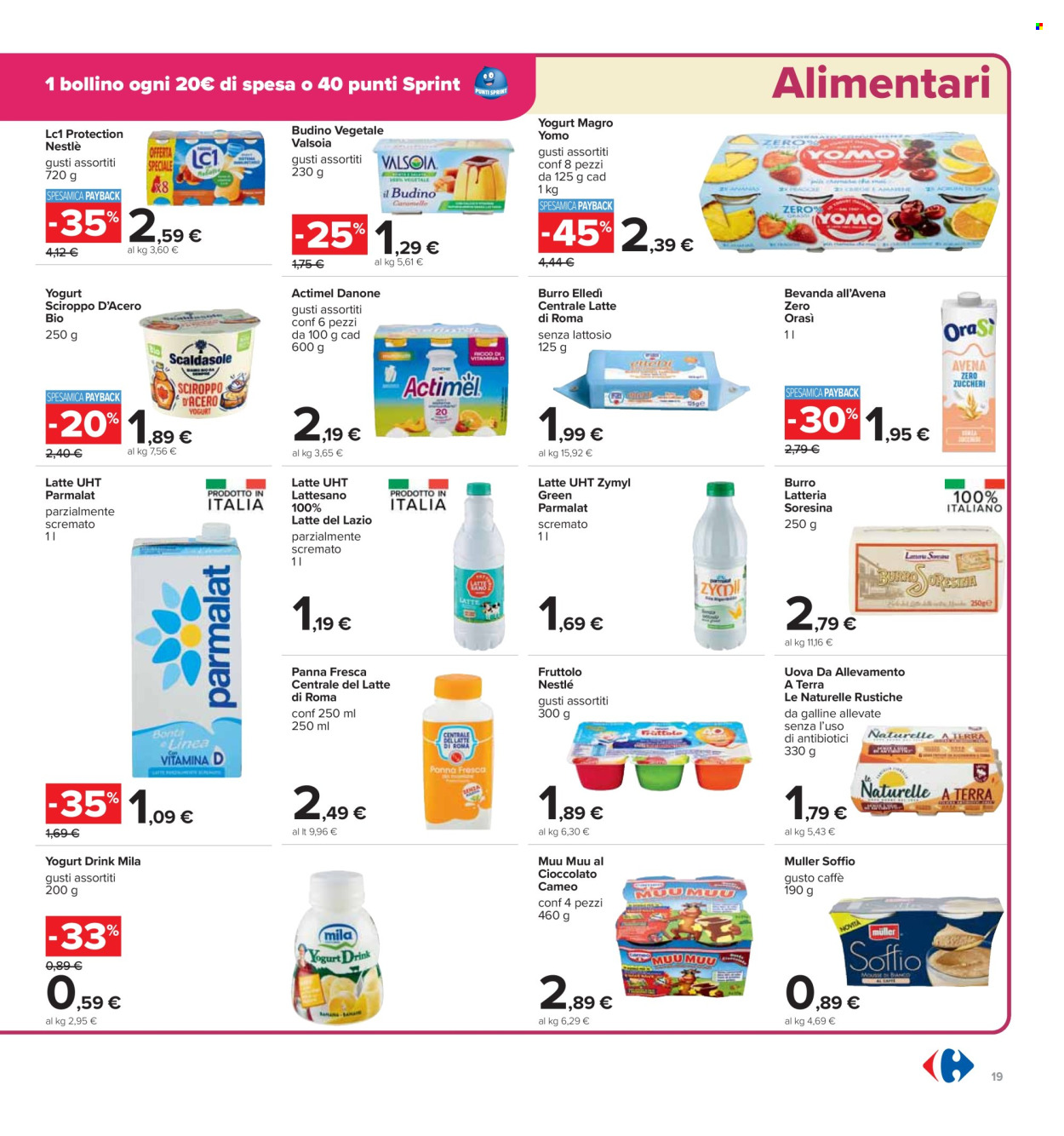 Volantino Carrefour - 16/1/2025 - 27/1/2025. Pagina 19