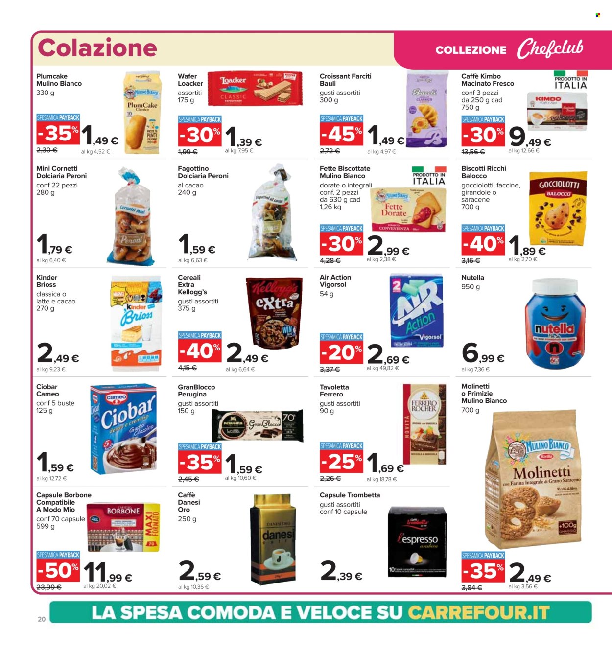 Volantino Carrefour - 16/1/2025 - 27/1/2025. Pagina 20