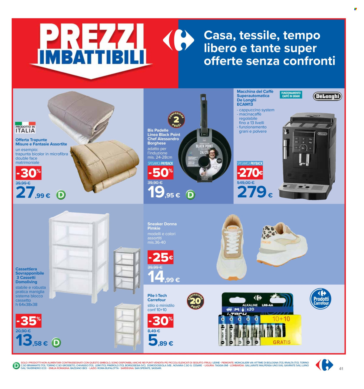 Volantino Carrefour - 16/1/2025 - 27/1/2025. Pagina 41