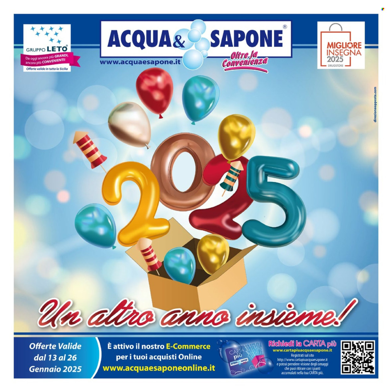 Volantino Acqua & Sapone - 13/1/2025 - 26/1/2025. Pagina 1