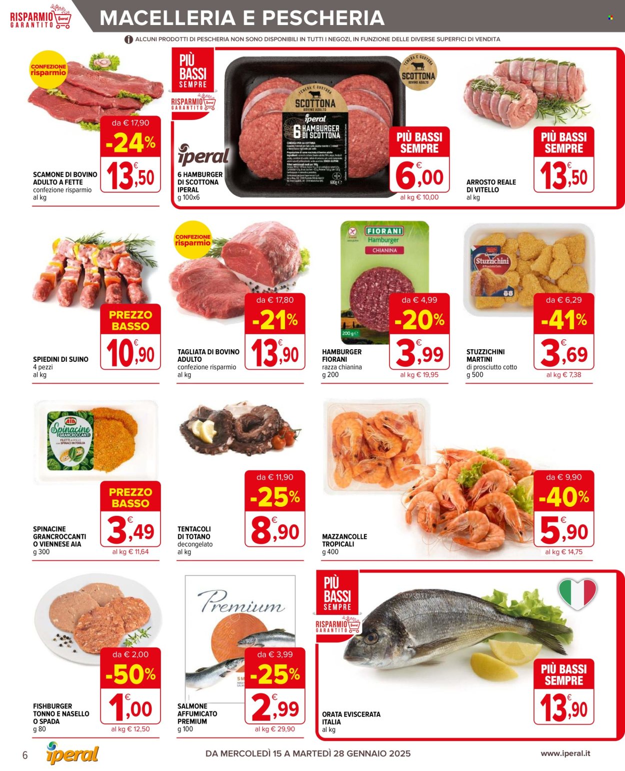 Volantino Iperal - 15/1/2025 - 28/1/2025. Pagina 6