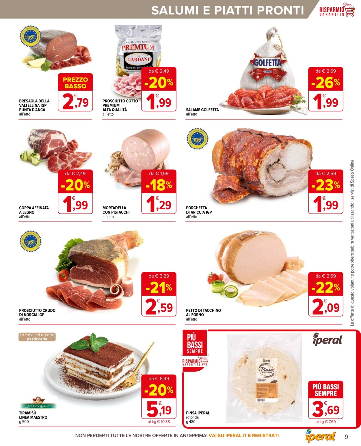 Volantino Iperal - 15/1/2025 - 28/1/2025. Pagina 9