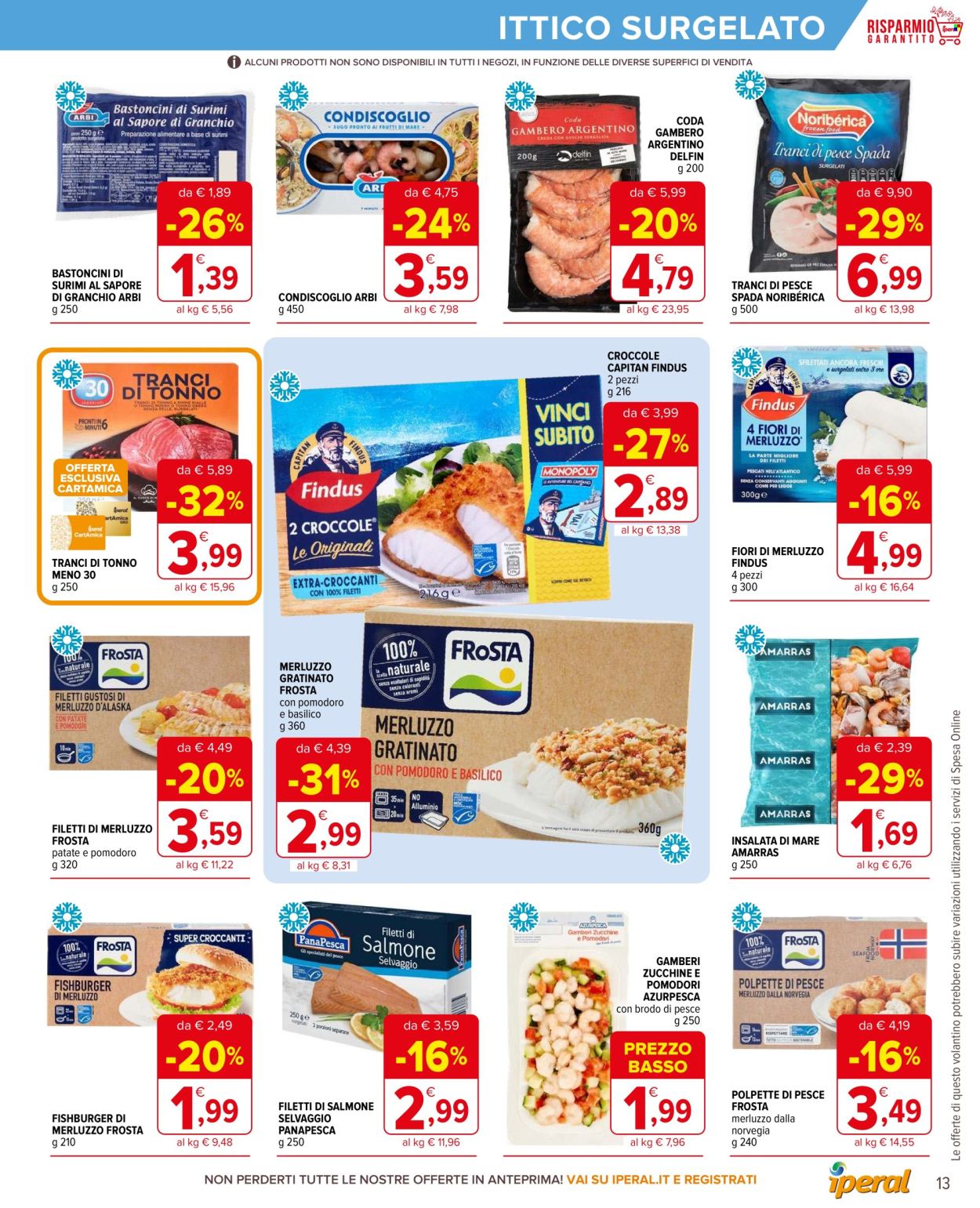 Volantino Iperal - 15/1/2025 - 28/1/2025. Pagina 13