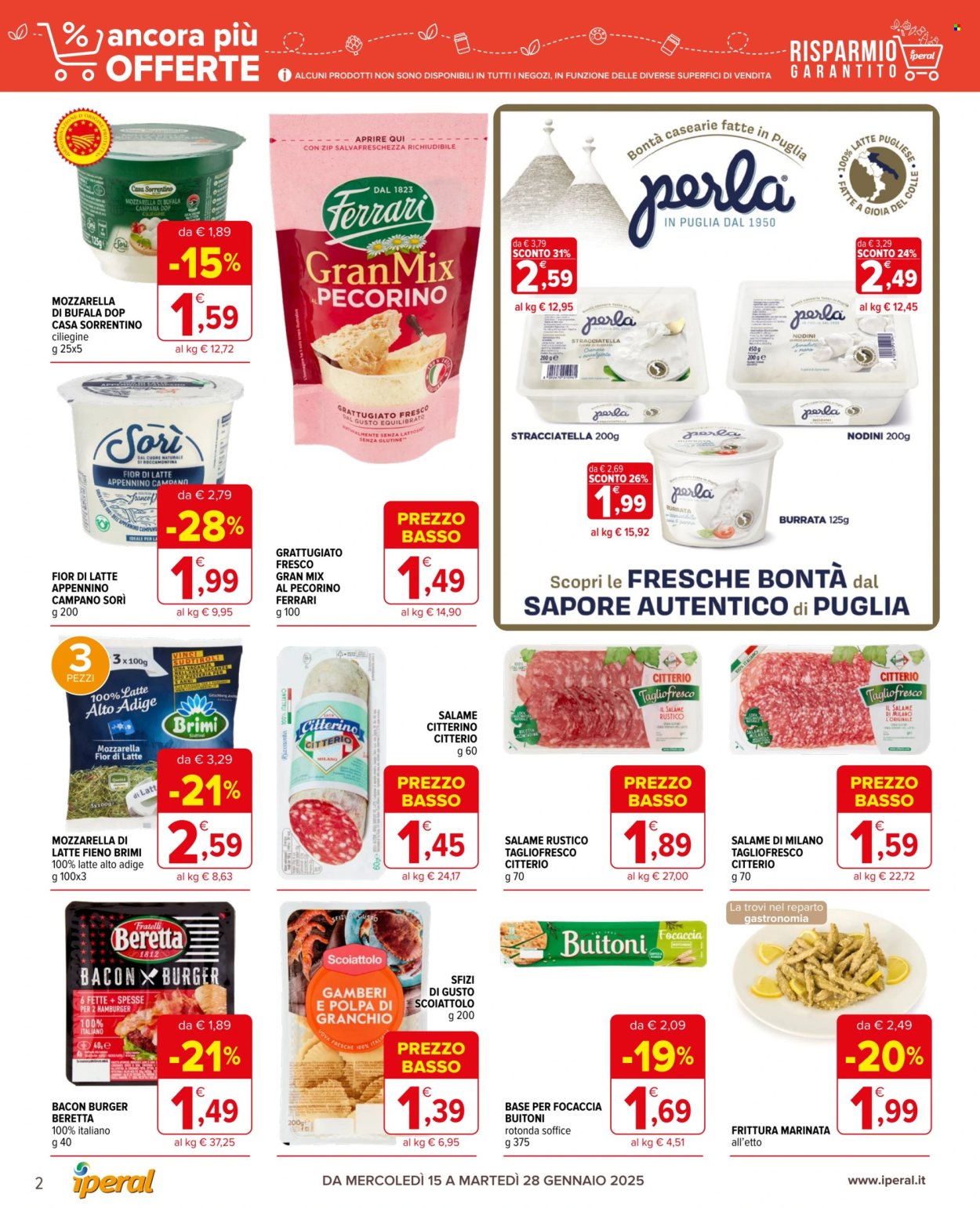 Volantino Iperal - 15/1/2025 - 28/1/2025. Pagina 2