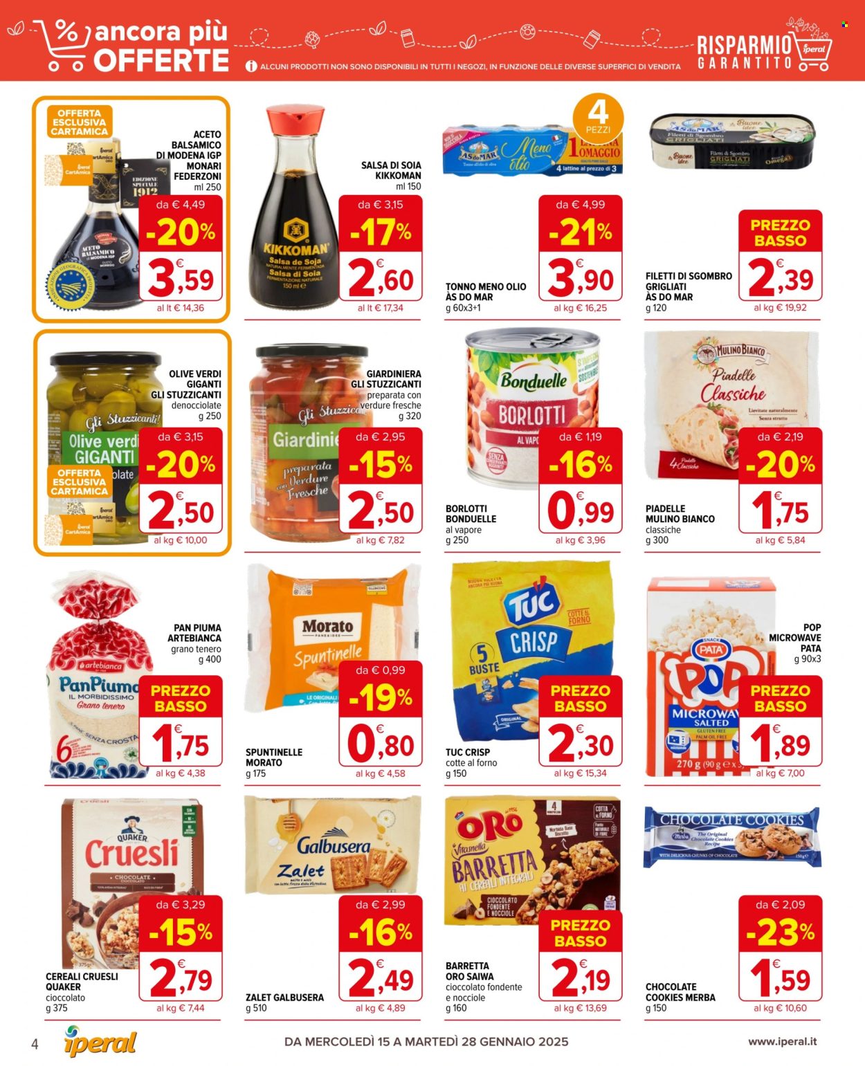 Volantino Iperal - 15/1/2025 - 28/1/2025. Pagina 4