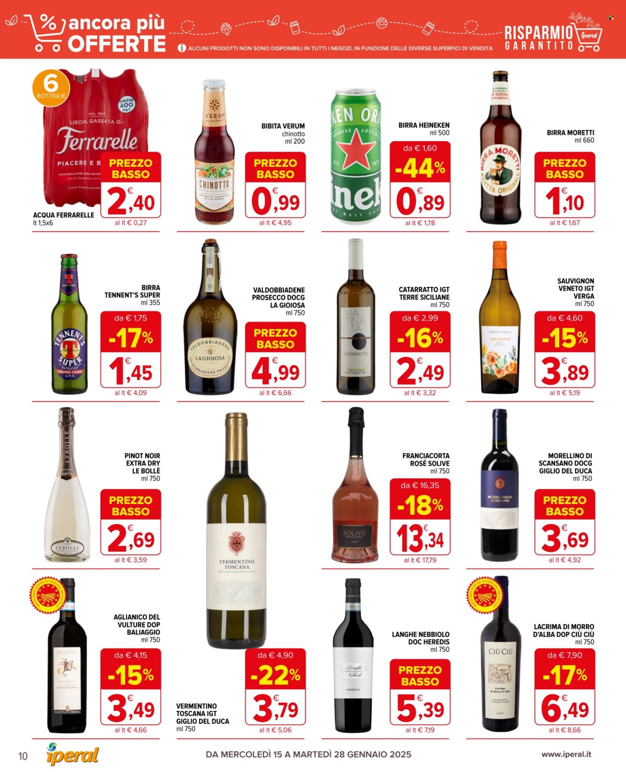 Volantino Iperal - 15/1/2025 - 28/1/2025. Pagina 10