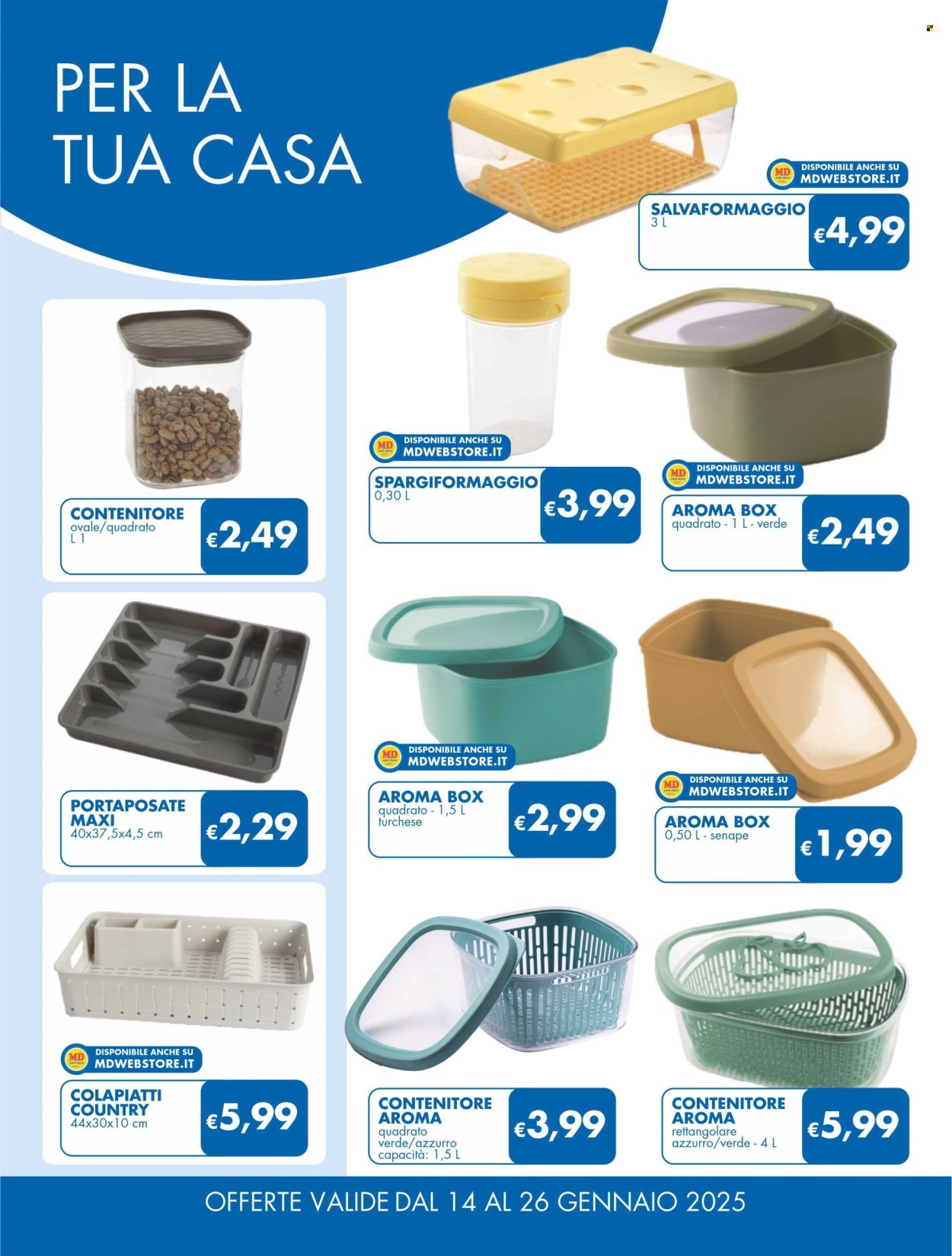 Volantino MD Discount - 14/1/2025 - 26/1/2025. Pagina 20
