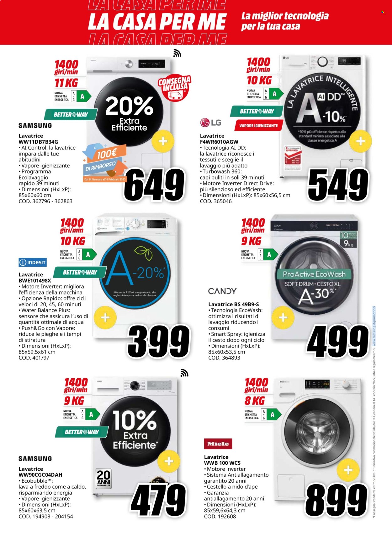 Volantino MediaWorld - 14/1/2025 - 28/1/2025. Pagina 2