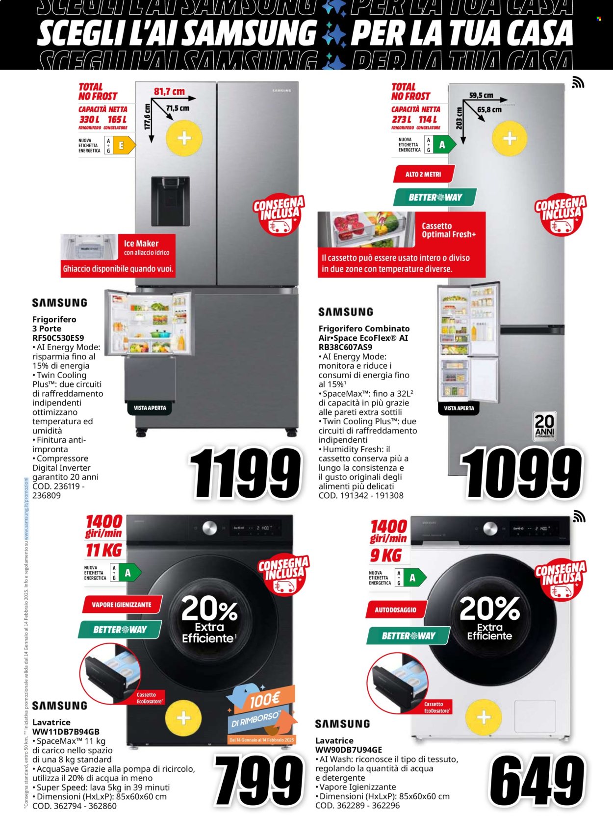 Volantino MediaWorld - 14/1/2025 - 28/1/2025. Pagina 9