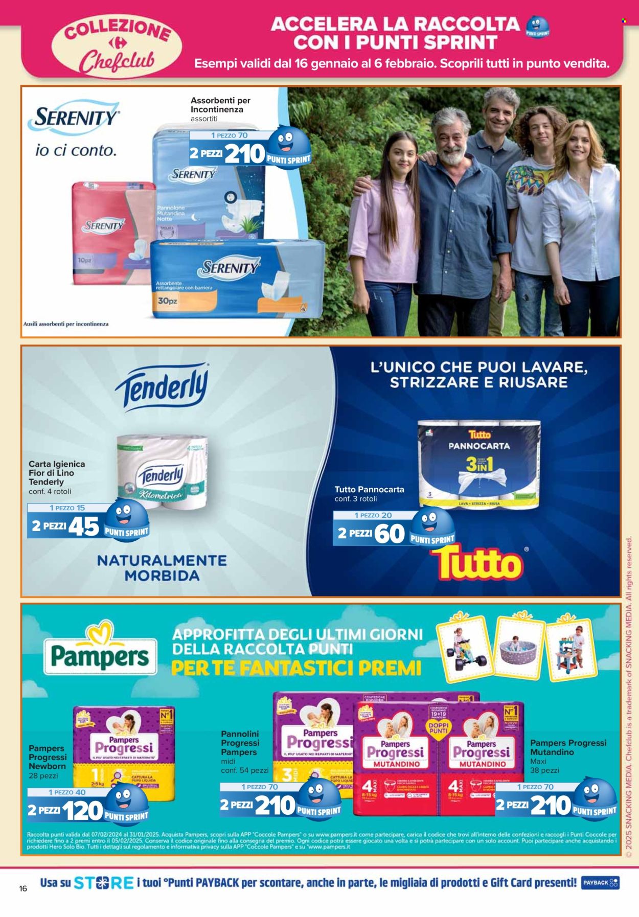 Volantino Carrefour - 16/1/2025 - 27/1/2025. Pagina 16