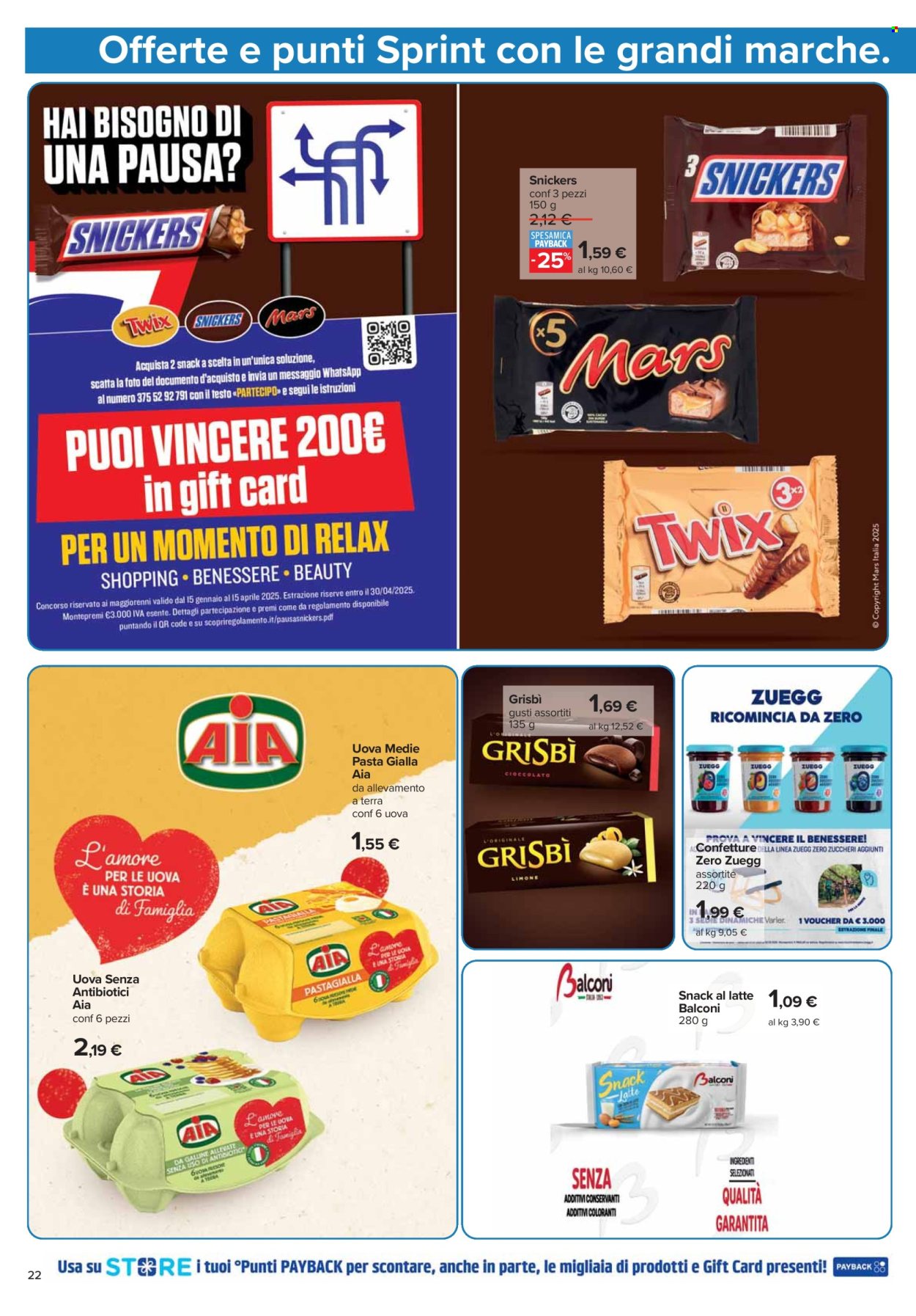 Volantino Carrefour - 16/1/2025 - 27/1/2025. Pagina 22