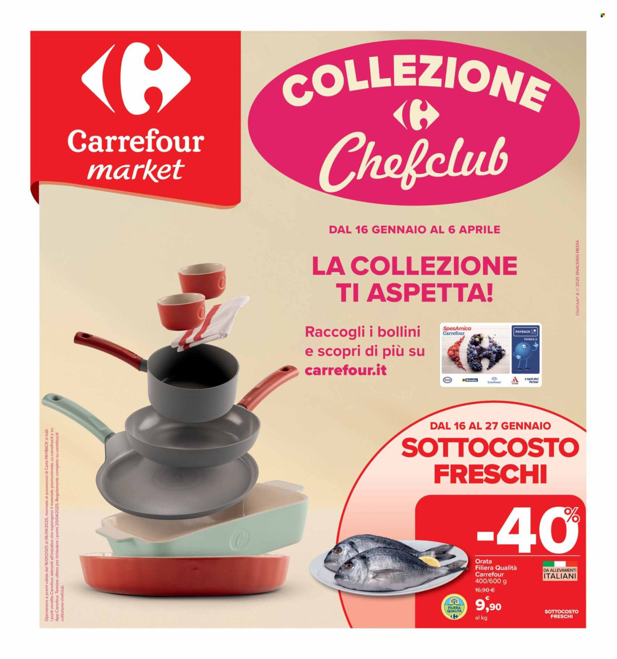 Volantino Carrefour - 16/1/2025 - 27/1/2025. Pagina 1