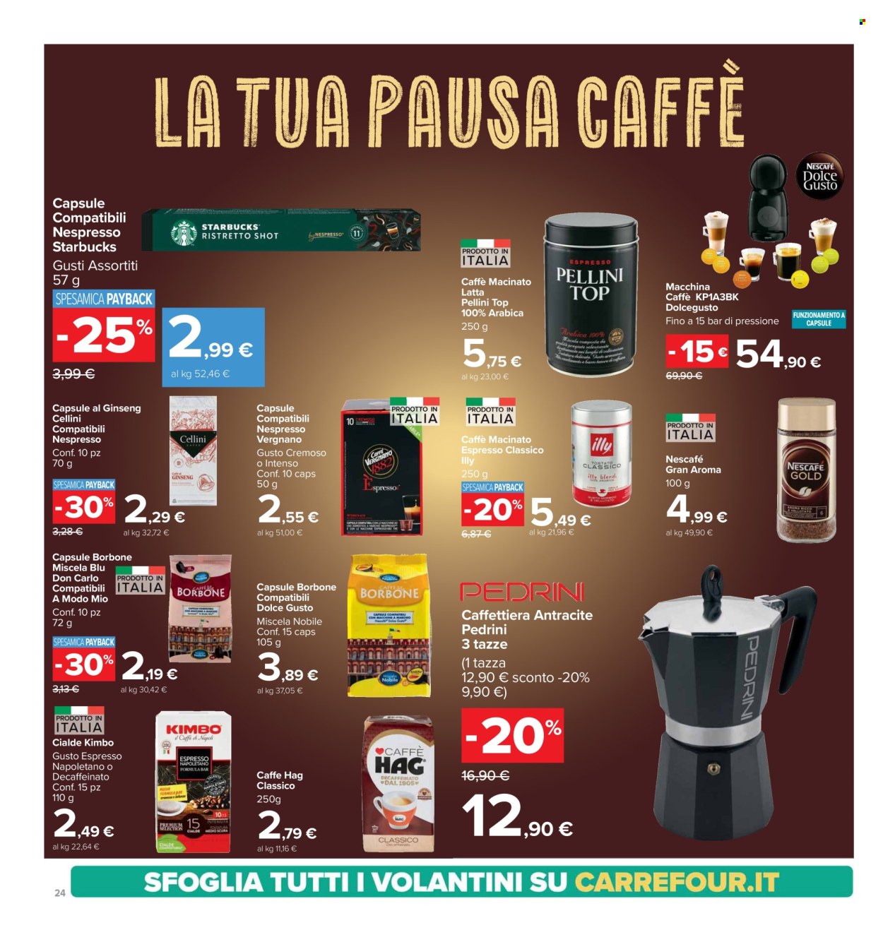 Volantino Carrefour - 16/1/2025 - 27/1/2025. Pagina 24