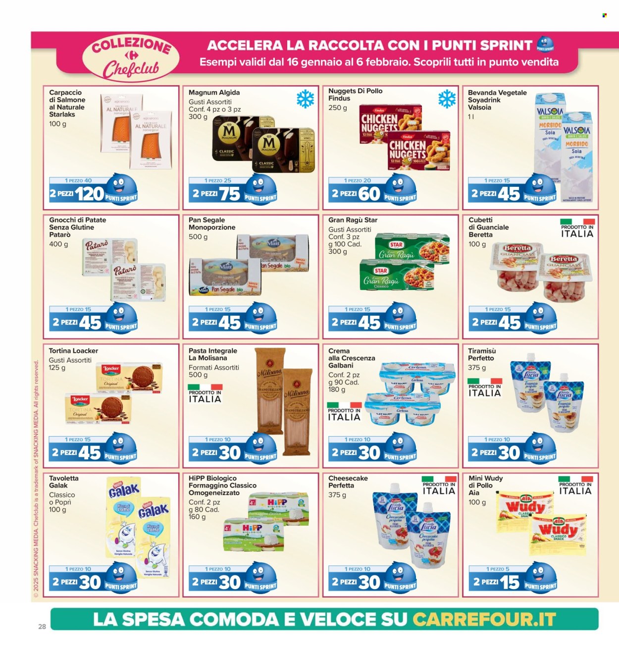Volantino Carrefour - 16/1/2025 - 27/1/2025. Pagina 28