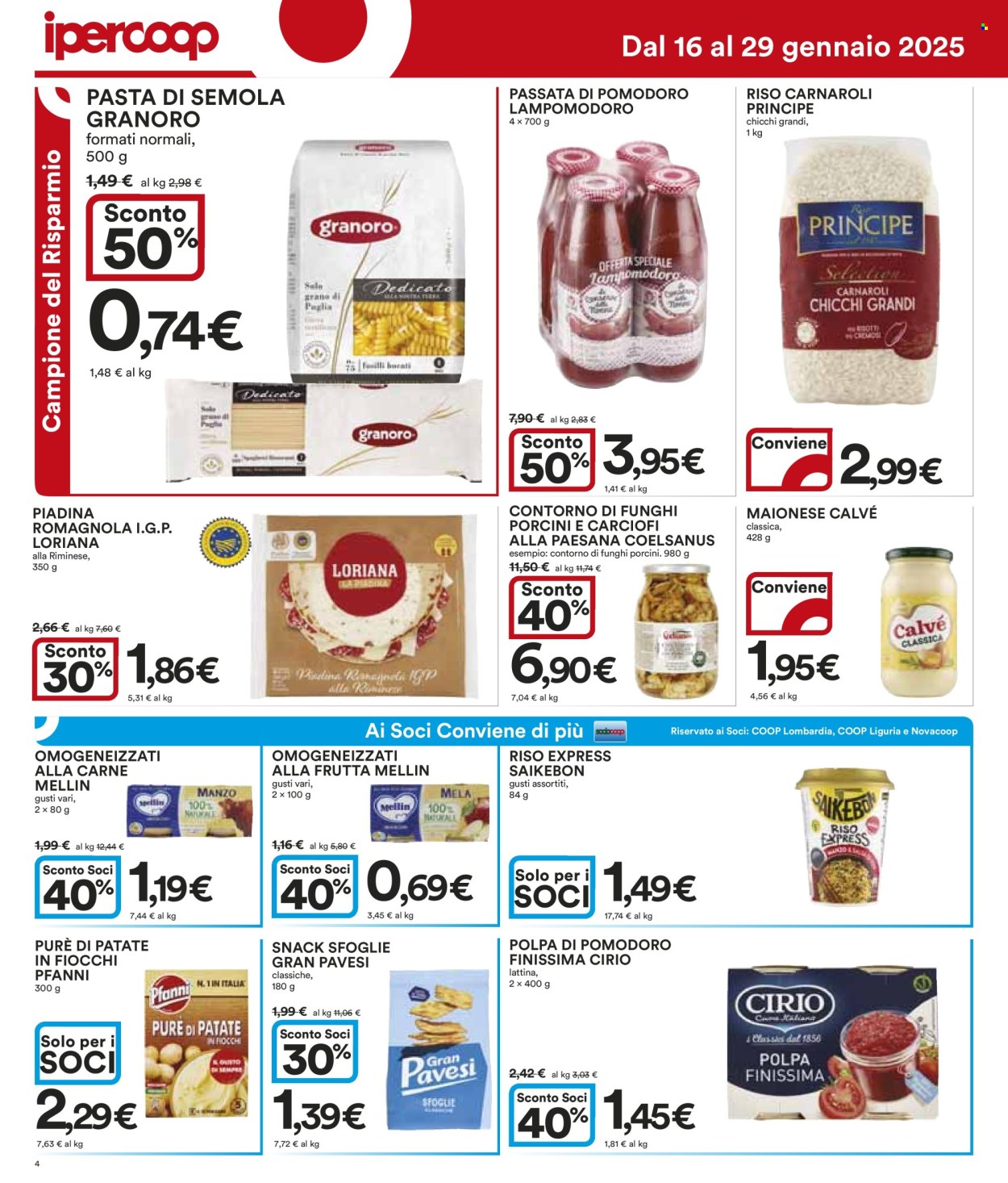 Volantino Coop - 16/1/2025 - 29/1/2025. Pagina 4