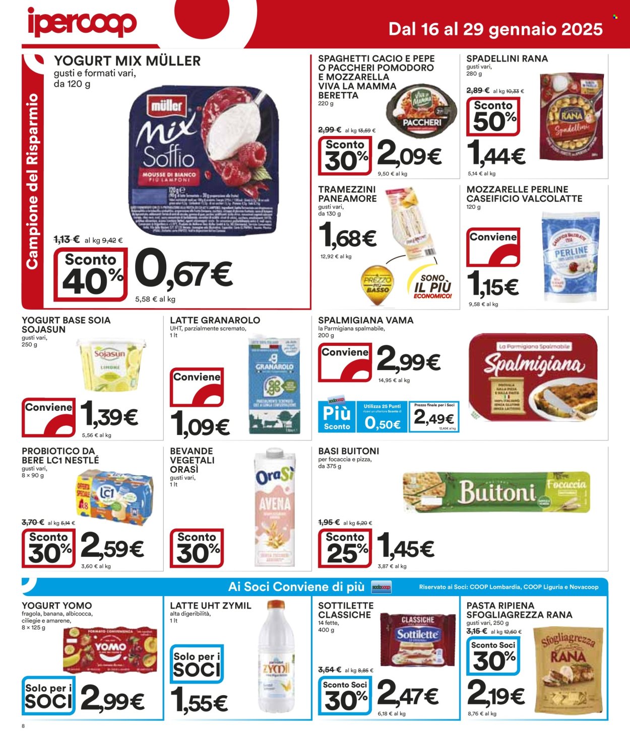 Volantino Coop - 16/1/2025 - 29/1/2025. Pagina 8