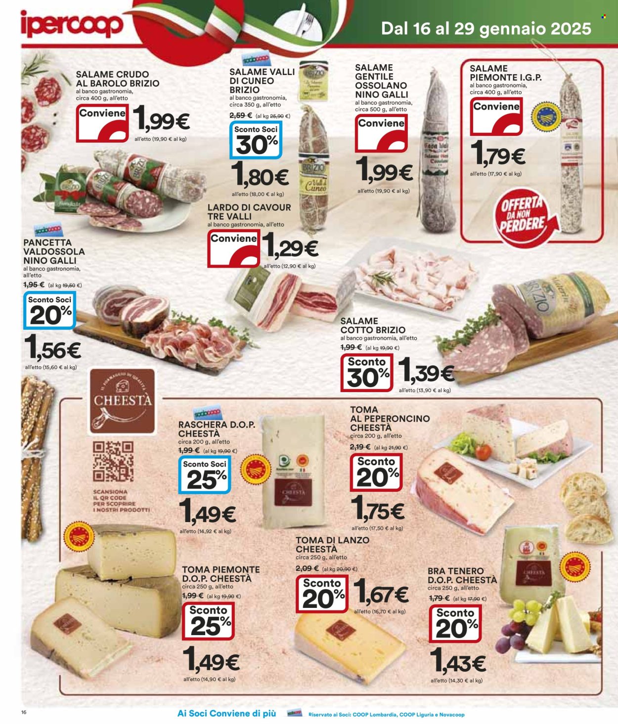 Volantino Coop - 16/1/2025 - 29/1/2025. Pagina 16