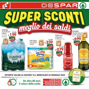 Volantino Eurospar - 16/1/2025 - 29/1/2025.