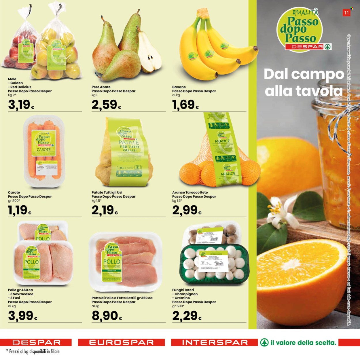 Volantino Eurospar - 16/1/2025 - 29/1/2025. Pagina 11