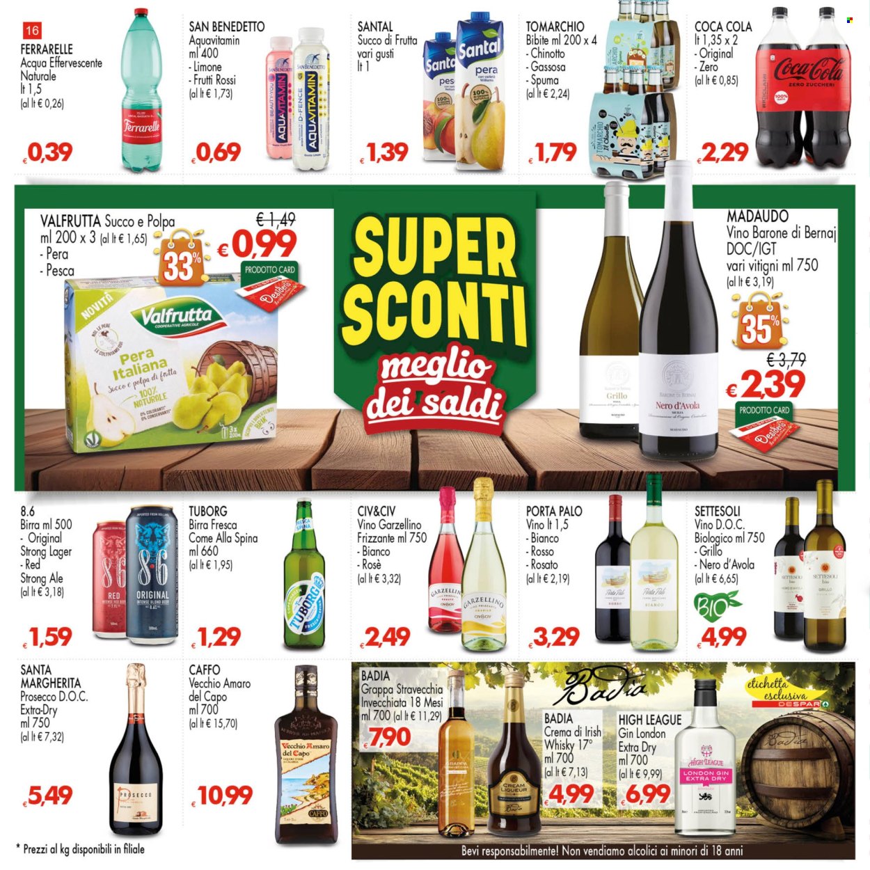 Volantino Eurospar - 16/1/2025 - 29/1/2025. Pagina 16