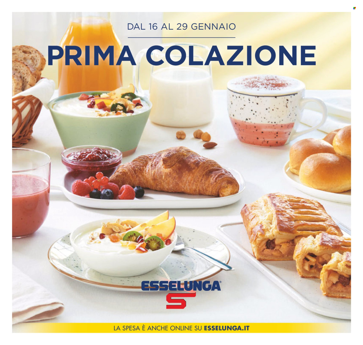 Volantino Esselunga - 16/1/2025 - 29/1/2025. Pagina 1