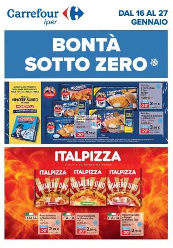 Volantino Carrefour - 16/1/2025 - 27/1/2025.