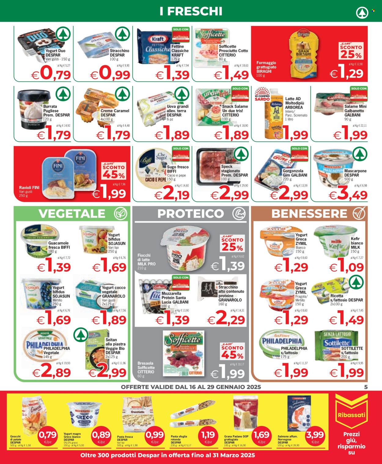 Volantino Eurospar - 16/1/2025 - 29/1/2025. Pagina 5