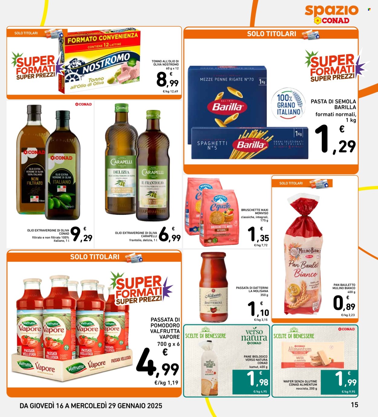 Volantino Spazio Conad - 16/1/2025 - 29/1/2025. Pagina 15