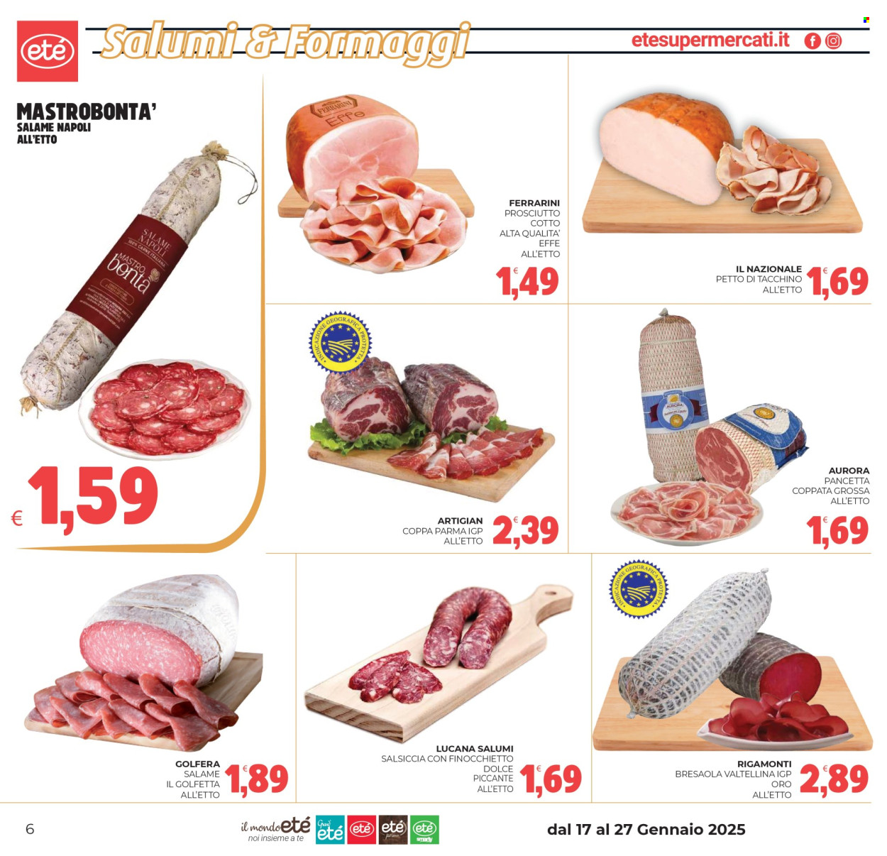 Volantino Eté - 17/1/2025 - 27/1/2025. Pagina 6