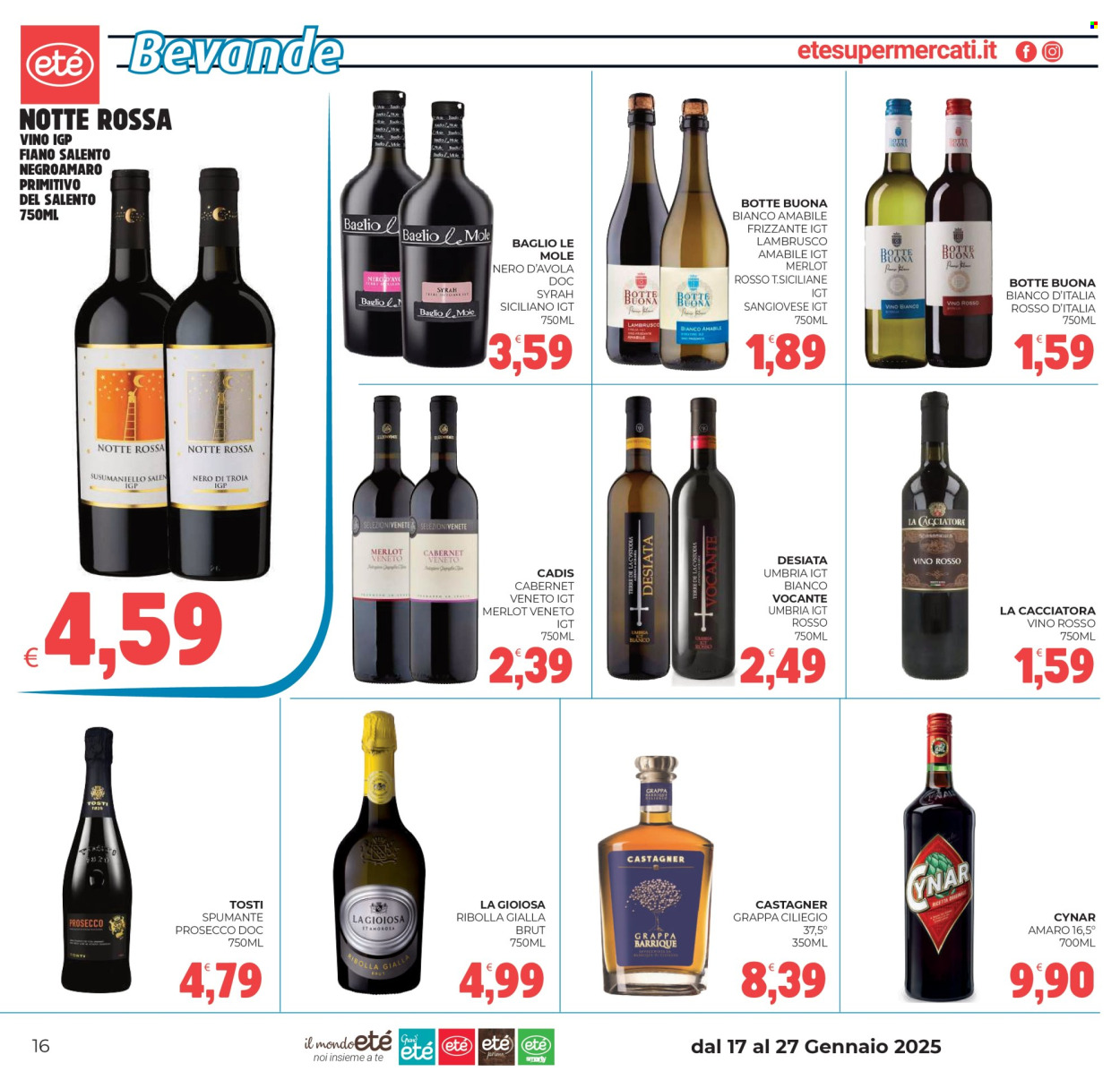 Volantino Eté - 17/1/2025 - 27/1/2025. Pagina 16