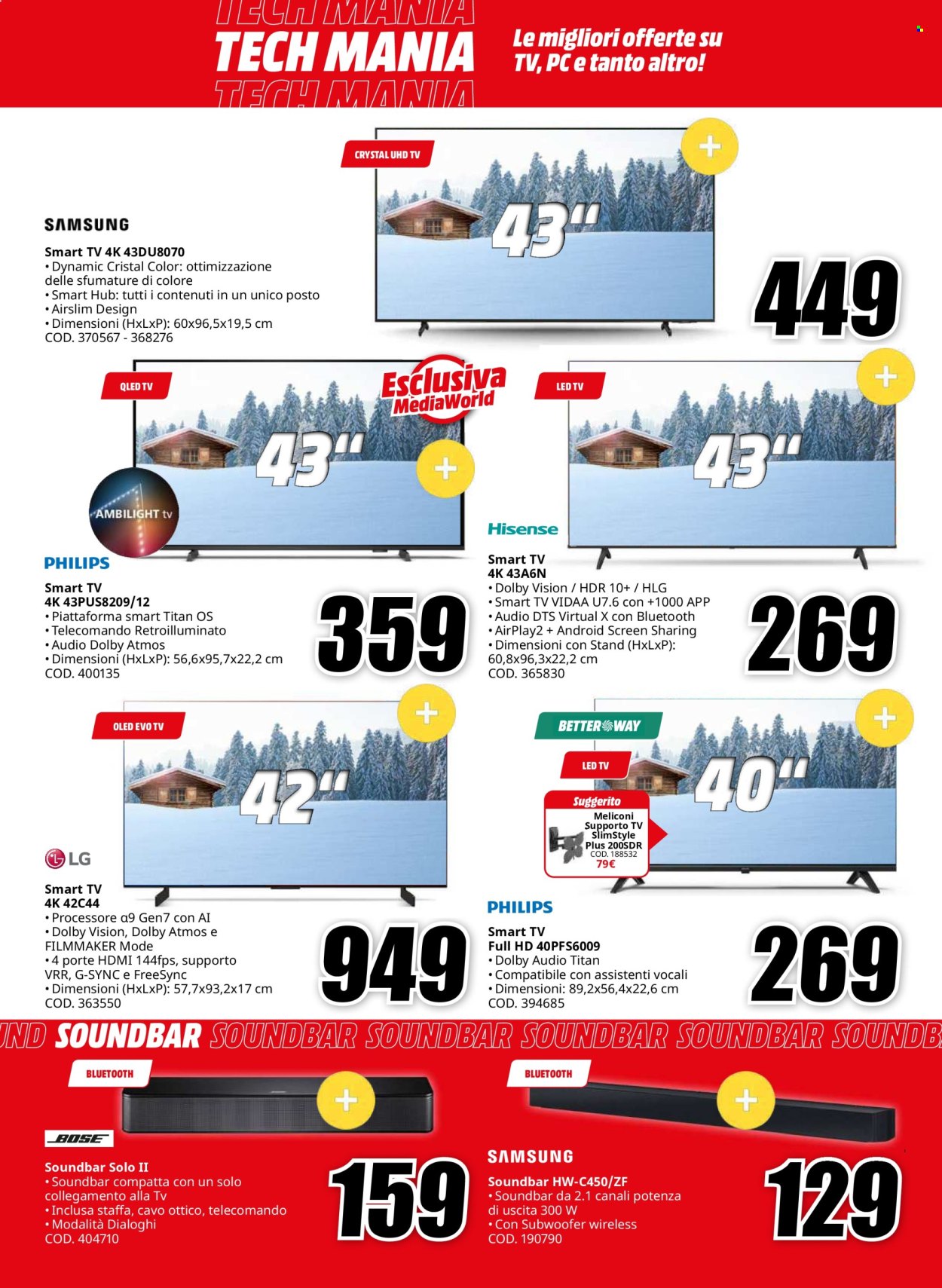 Volantino MediaWorld - 17/1/2025 - 31/1/2025. Pagina 6