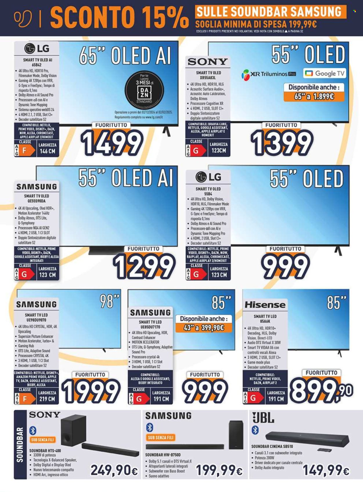 Volantino Unieuro - 17/1/2025 - 30/1/2025. Pagina 2