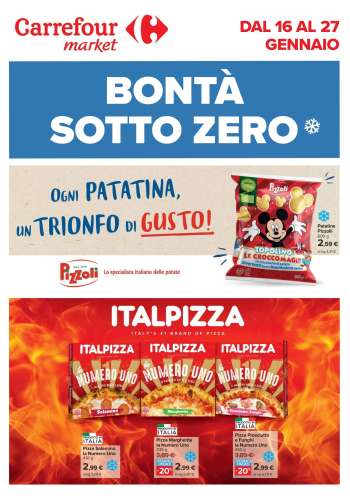 Volantino Carrefour - 16/1/2025 - 27/1/2025.