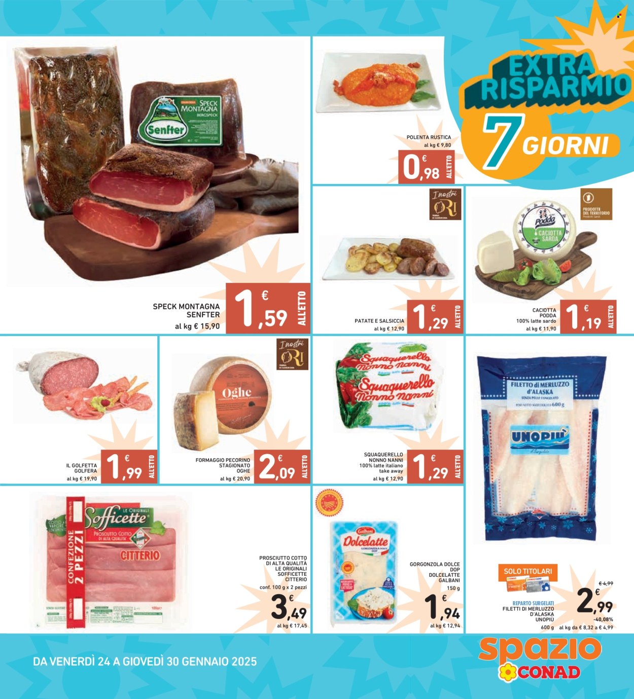 Volantino Spazio Conad - 24/1/2025 - 30/1/2025. Pagina 3